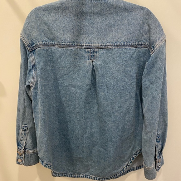 Denim Shacket - Picture 2 of 3